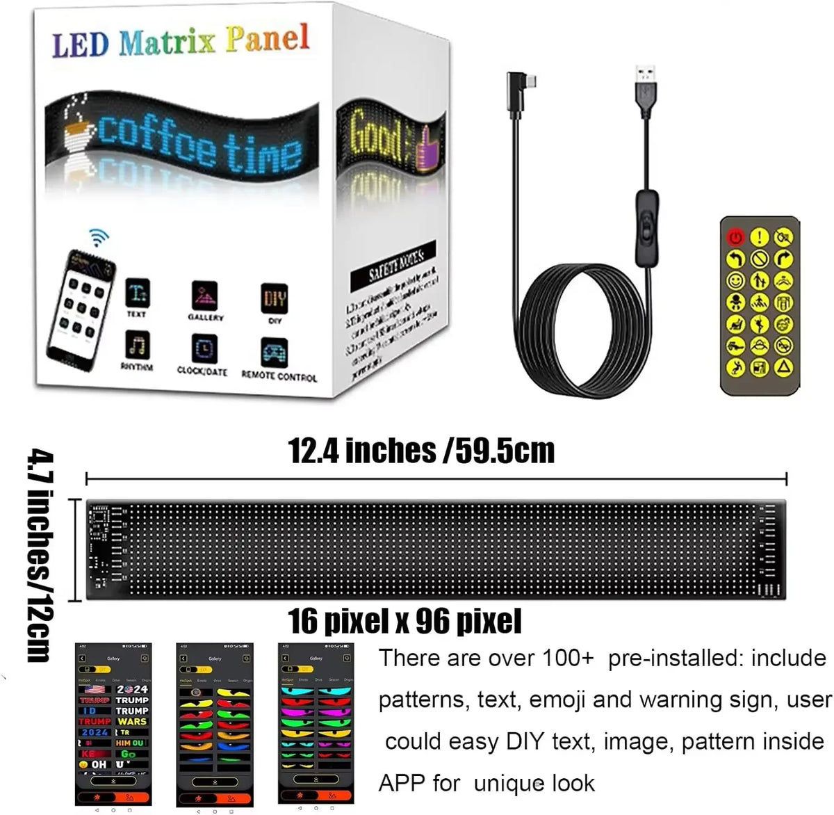 PANEL LED PARA AUTO  120*595mm  RP-1696 - additional image 3