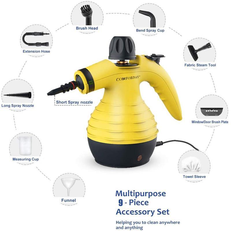 Limpiador a Vapor Portátil de Mano para Cocina y Baño