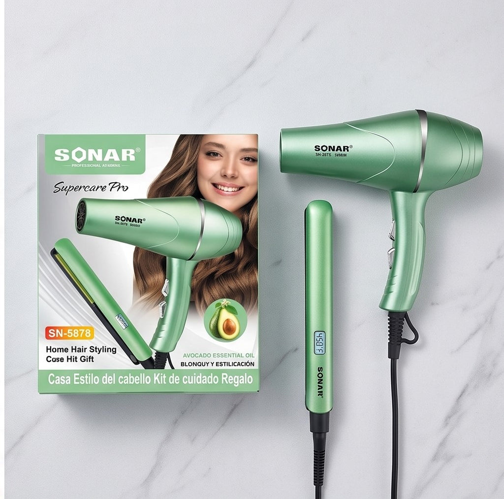 SET DE SECADORA CON PLANCHA SN-5878 - additional image 1