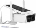 Cámara de Seguridad Solar con WiFi y Detección de Movimiento