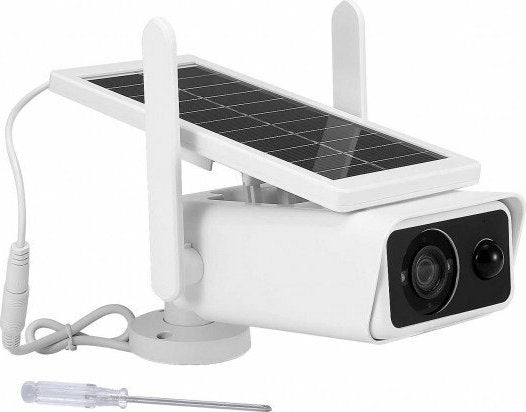 Cámara de Seguridad Solar con WiFi y Detección de Movimiento