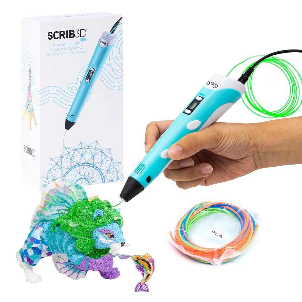Pluma 3D SL-200 para Dibujar y Crear Figuras en Tres Dimensiones