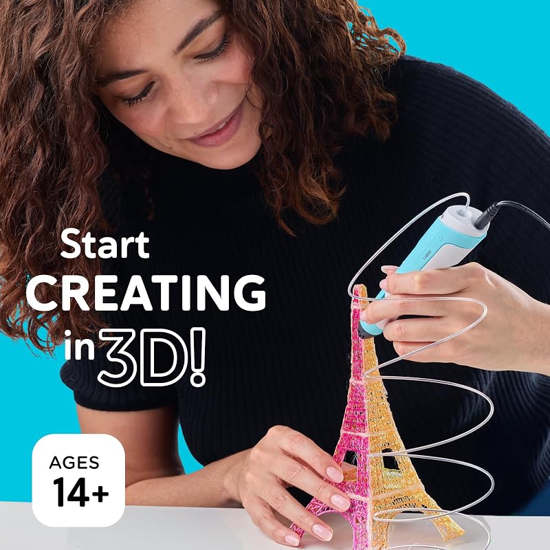 Pluma 3D SL-200 para Dibujar y Crear Figuras en Tres Dimensiones