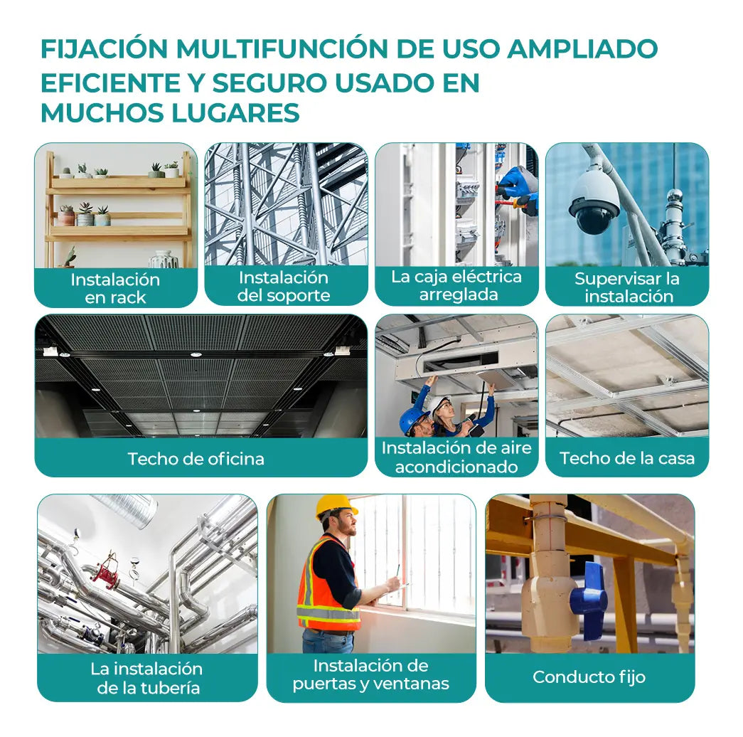 Pistola de Clavos Ergonómica con Cuerpo de Aluminio y Seguro