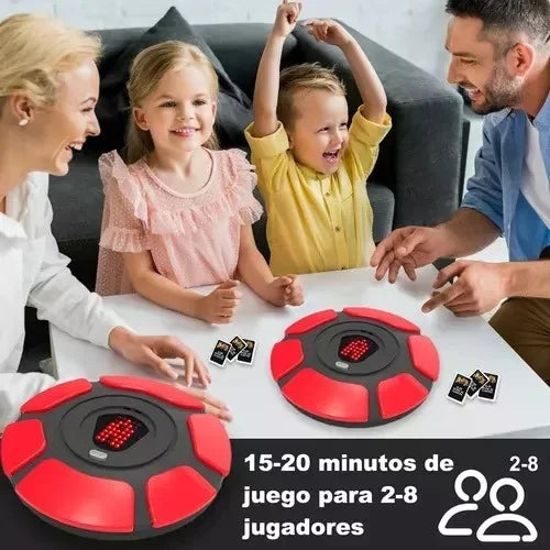 Juego de Mesa Basta Electrónico 2.0 con Tablero, Luces y Cronómetro