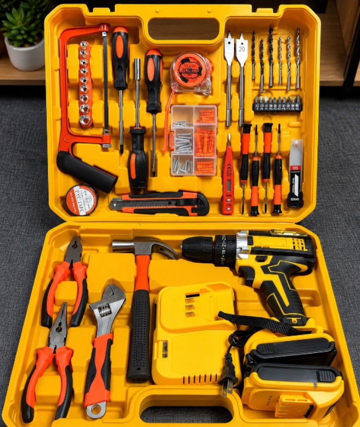 Kit de Herramientas para el Hogar con Estuche Portátil